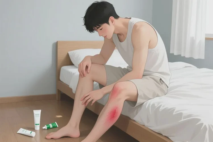 青年人大腿经常长湿疹能根治吗(图1)