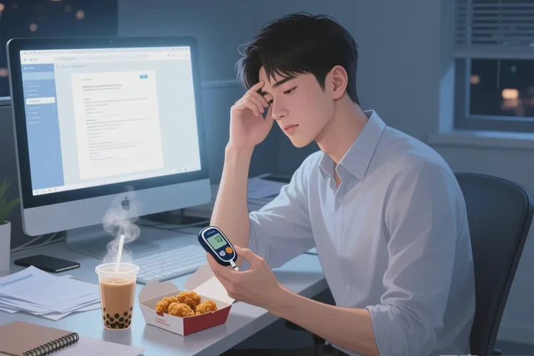 30岁睡前血糖10.1是怎么回事(图1)