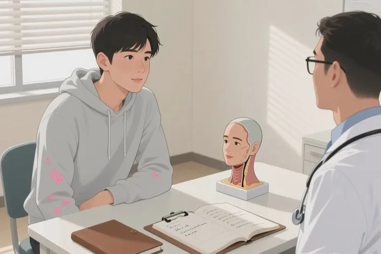 青年人身上有湿疹能根治吗(图1)