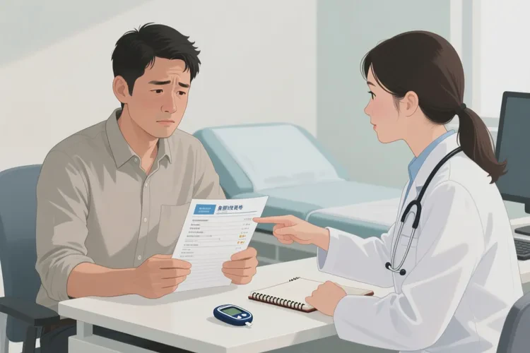 31岁空腹血糖7.4是怎么回事(图1)