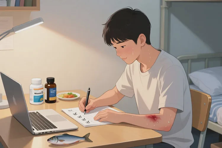 青年人大腿上经常长湿疹能根治吗(图4)