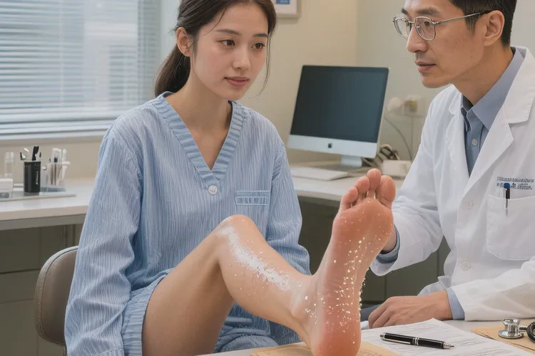 女人脚上偶尔长湿疹能根治吗(图4)