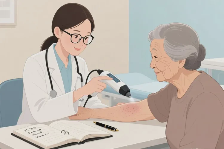 高龄老人脸上偶尔长湿疹能根治吗(图4)