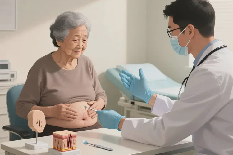 老年人肚子上出湿疹能根治吗(图4)