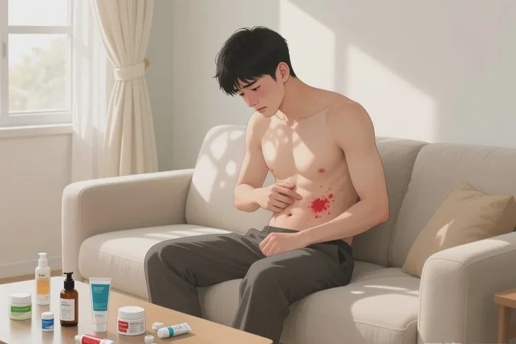 青年人肚子上有湿疹能根治吗(图1)