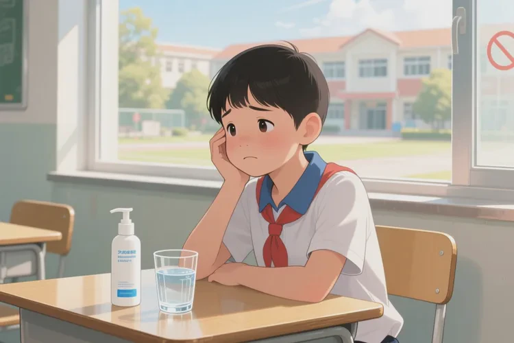 小学生面部出现湿疹能根治吗(图1)