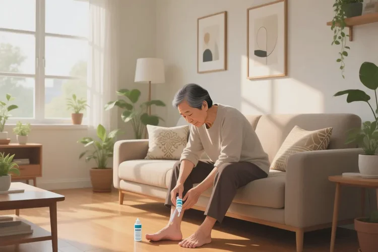 高龄老人脚上出湿疹能根治吗(图1)