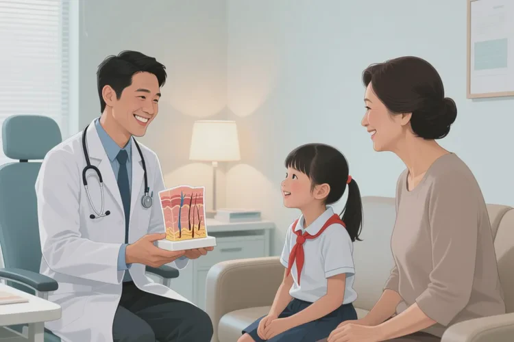 小学生面部出现湿疹能根治吗(图3)