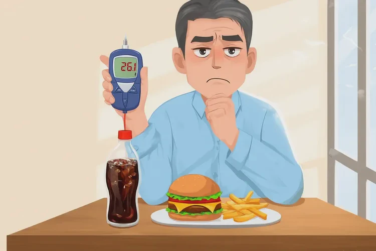 35岁中餐血糖26.1是怎么回事(图1)