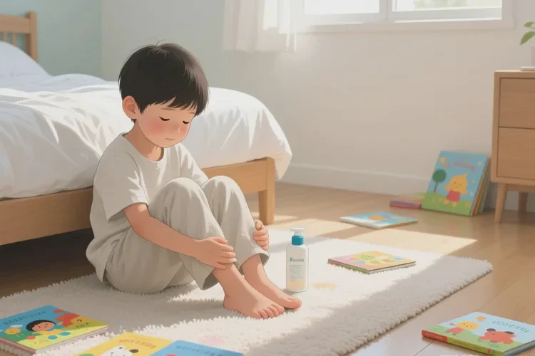 小学生小腿容易长湿疹能根治吗(图1)