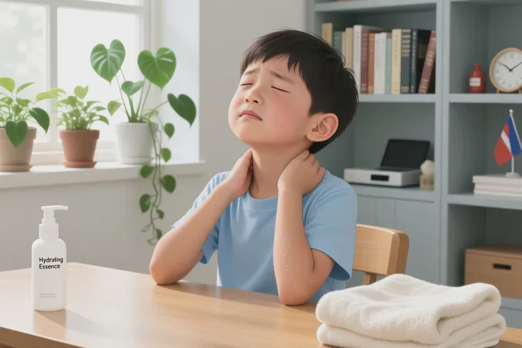 小学生脖子上出湿疹能根治吗(图1)