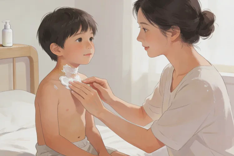 小学生脖子上容易起湿疹能根治吗(图2)