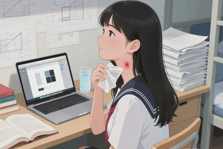 大学生脖子上出湿疹能根治吗(图1)