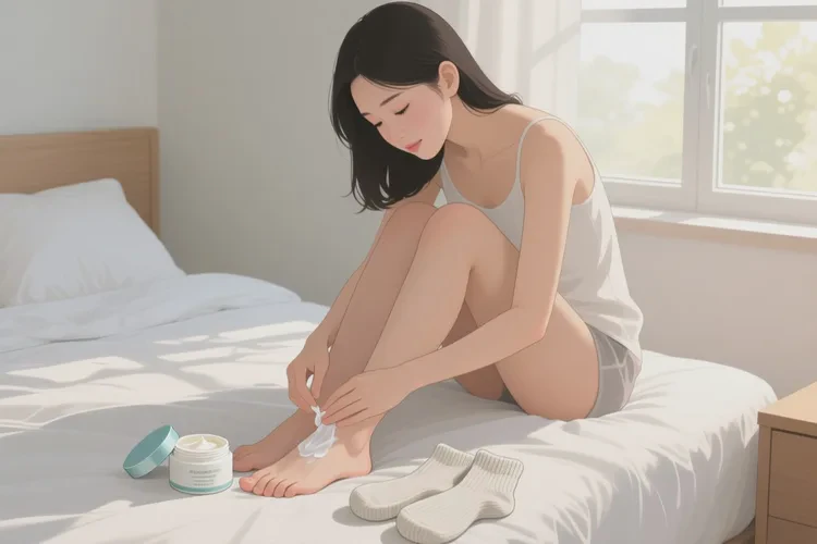 女性脚上长湿疹可以根治吗(图1)