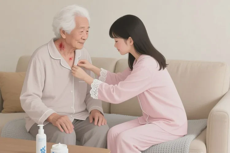 高龄老人脖子出现湿疹能根治吗(图2)