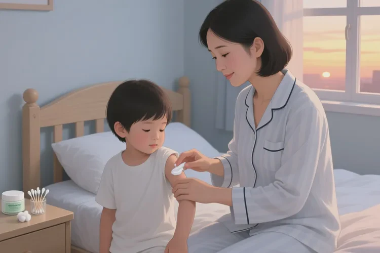 小学生身上起湿疹能根治吗(图1)