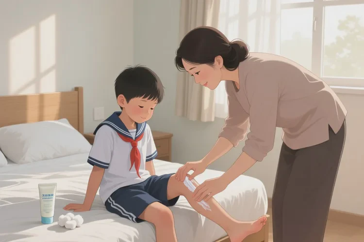 小学生小腿上经常长湿疹能根治吗(图1)