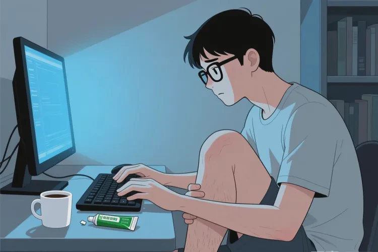 青年人小腿出现湿疹能根治吗(图4)