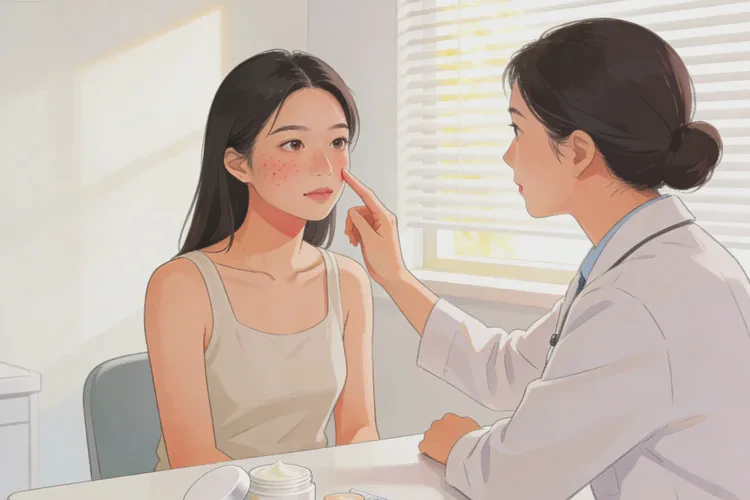 青年人面部出现湿疹能根治吗(图1)