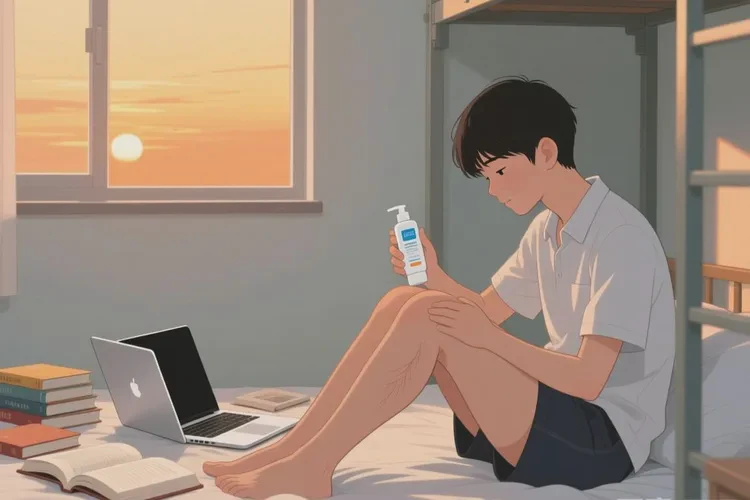 大学生大腿上偶尔长湿疹能根治吗(图1)