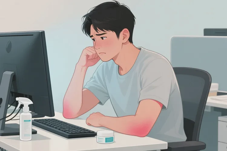 青年人身上出湿疹能根治吗(图1)