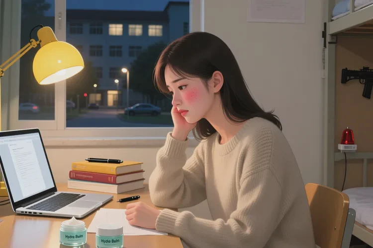 大学生脸上出现湿疹能根治吗(图1)