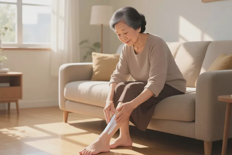 老年人脚上有湿疹能根治吗(图1)