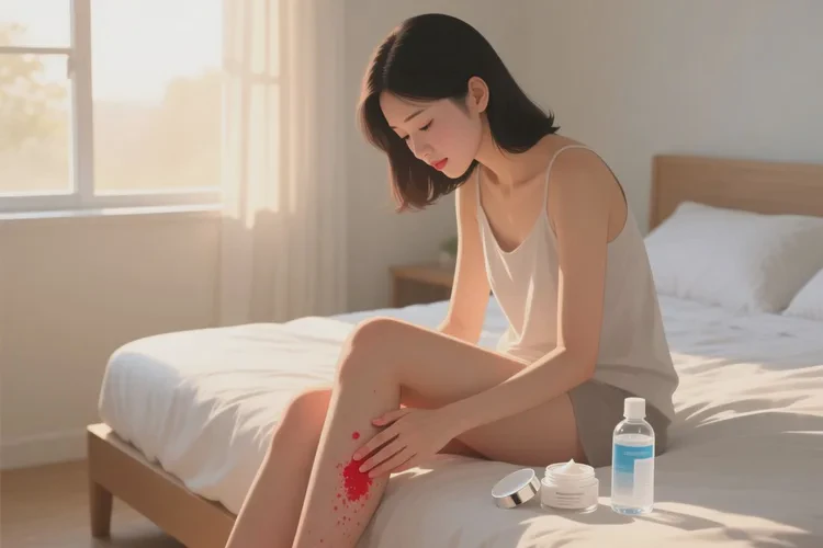 产妇大腿容易起湿疹可以根治吗(图1)