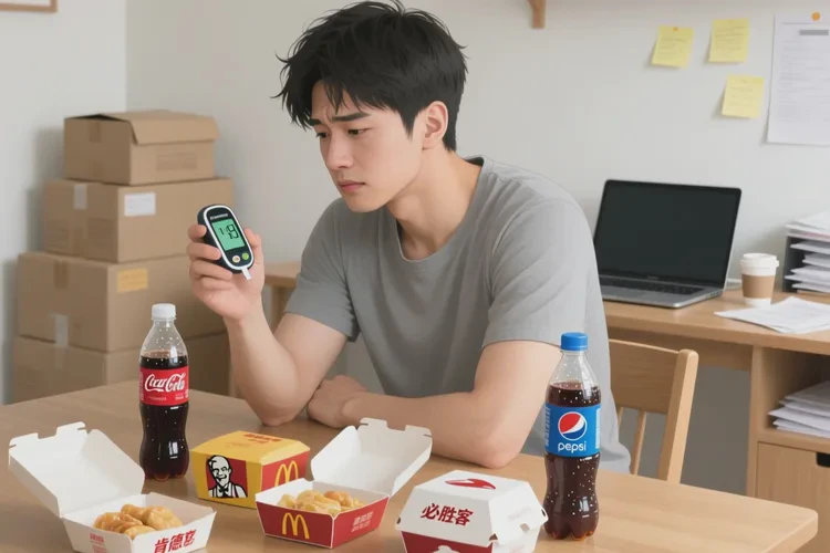 30岁晚餐血糖19.2是怎么回事(图1)