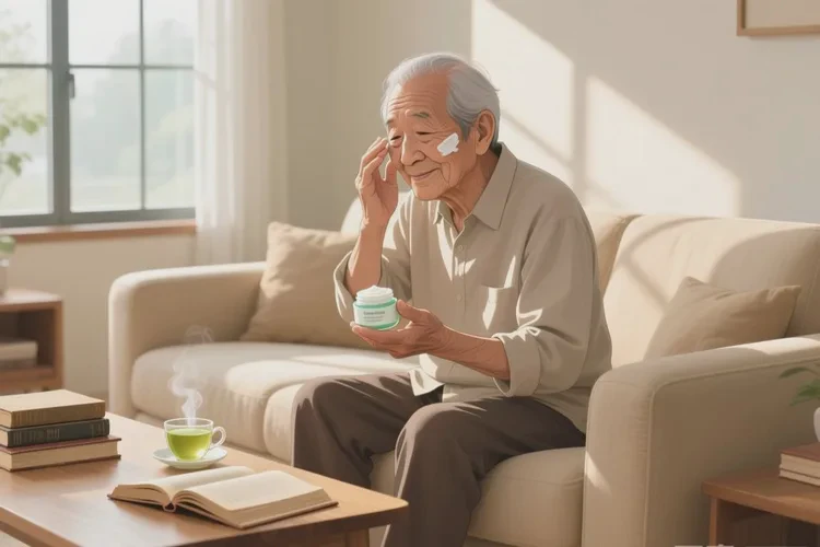 高龄老人脸上出湿疹能根治吗(图1)