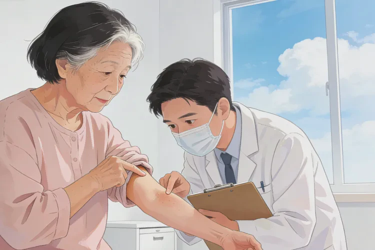 老年人身上出湿疹能根治吗(图1)