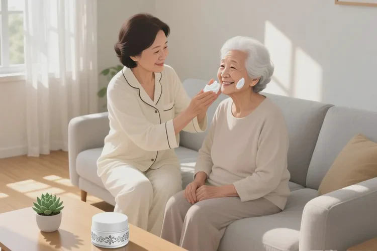 高龄老人面部容易长湿疹能根治吗(图1)