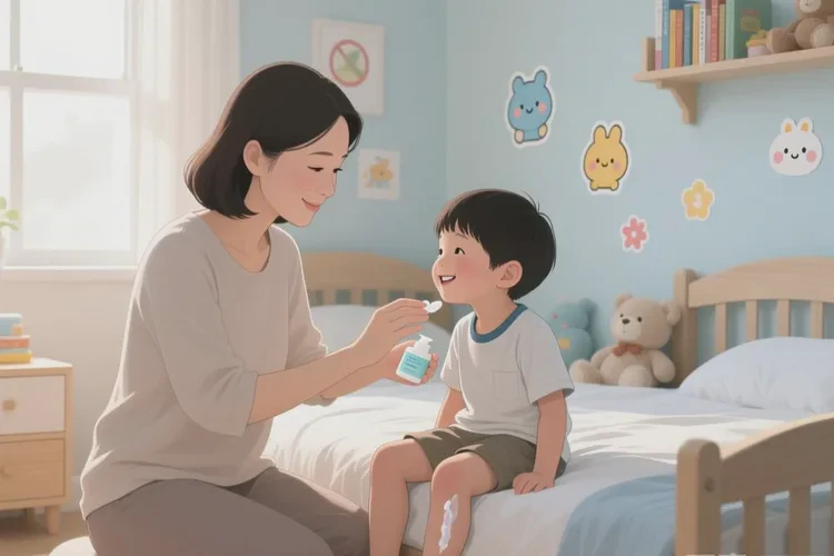 小学生小腿出现湿疹能根治吗(图1)