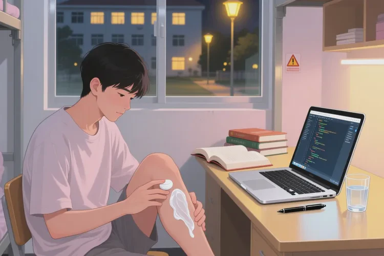 大学生小腿偶尔起湿疹能根治吗(图1)