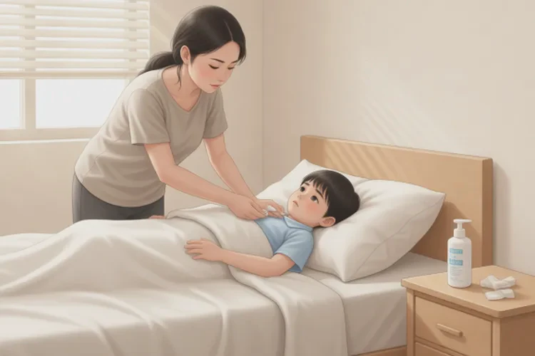 小学生屁股上容易长湿疹能根治吗(图1)