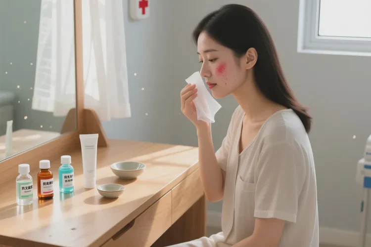 青年人脸上有湿疹能根治吗(图1)