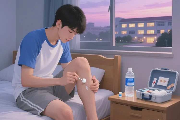 大学生小腿出湿疹能根治吗(图1)