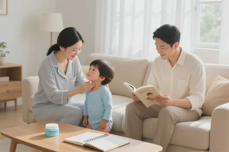 婴儿脖子偶尔起湿疹可以根治吗(图4)