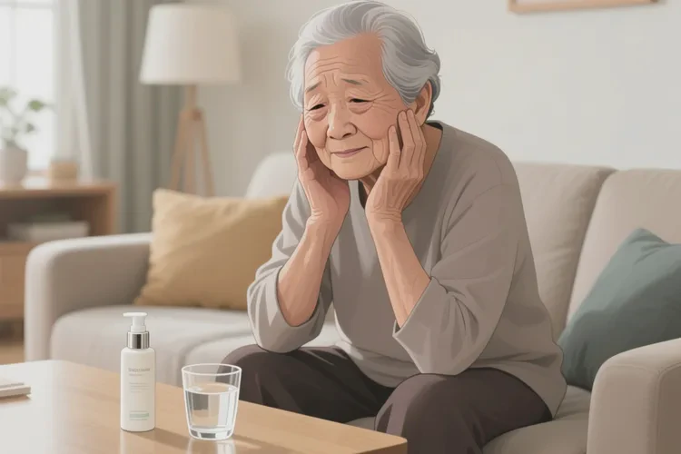 高龄老人面部出现湿疹能根治吗(图1)