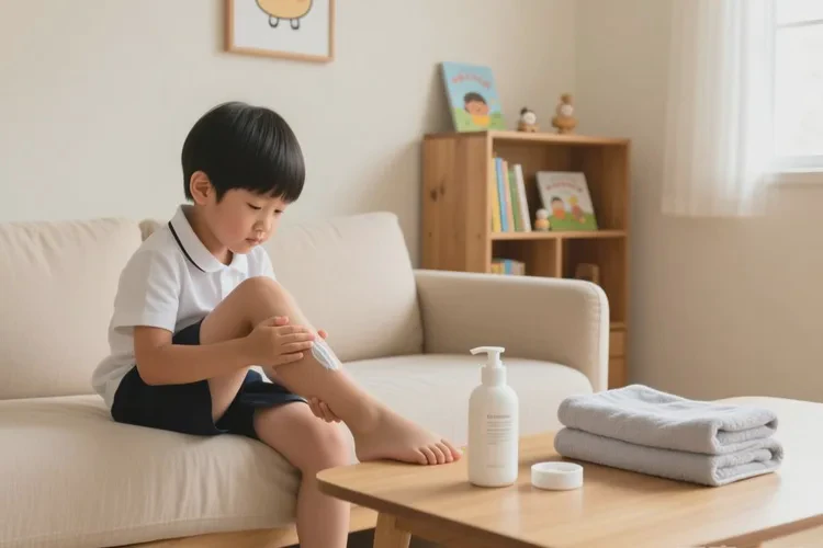 小学生小腿容易起湿疹能根治吗(图1)