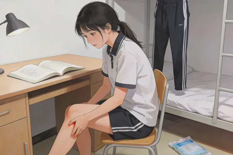 大学生小腿容易起湿疹能根治吗(图1)