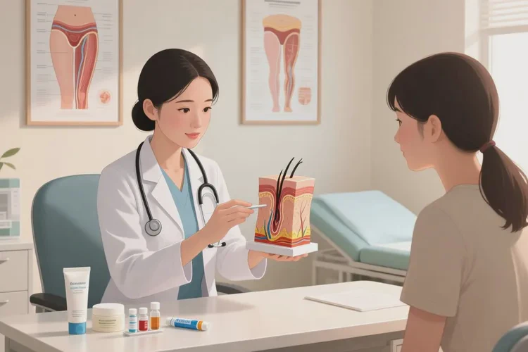 青年人大腿上经常长湿疹能根治吗(图3)