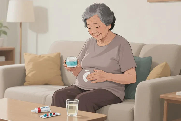 老年人肚子上起湿疹能根治吗(图1)