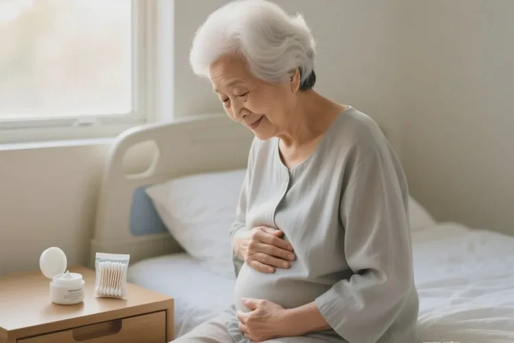 高龄老人肚子出现湿疹能根治吗(图1)