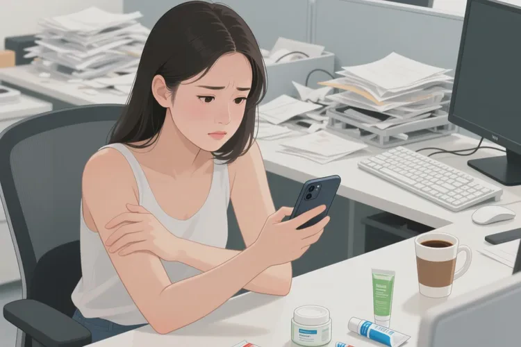 青年人手臂上容易起湿疹能根治吗(图1)