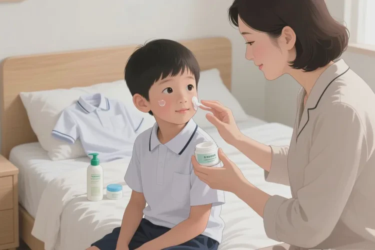 小学生小腿上容易长湿疹能根治吗(图1)