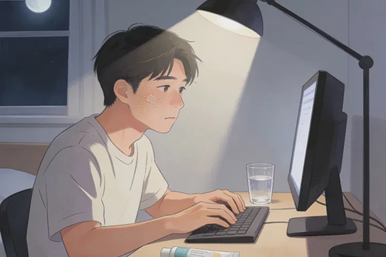 青年人面部出现湿疹能根治吗(图2)