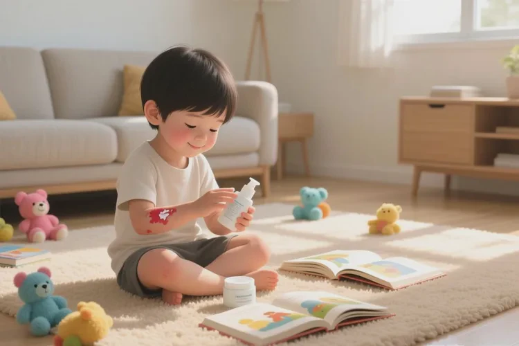 少儿手臂上偶尔起湿疹可以根治吗(图2)