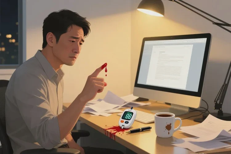 30岁睡前血糖9点3是怎么回事(图1)