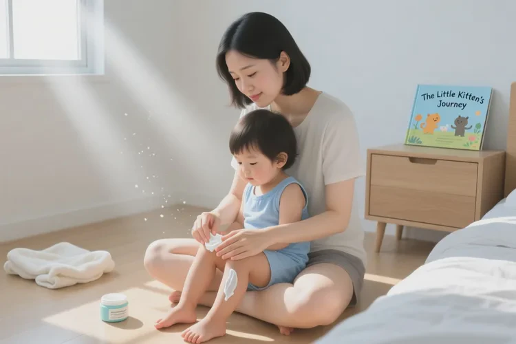 小儿小腿容易长湿疹能根治吗(图1)